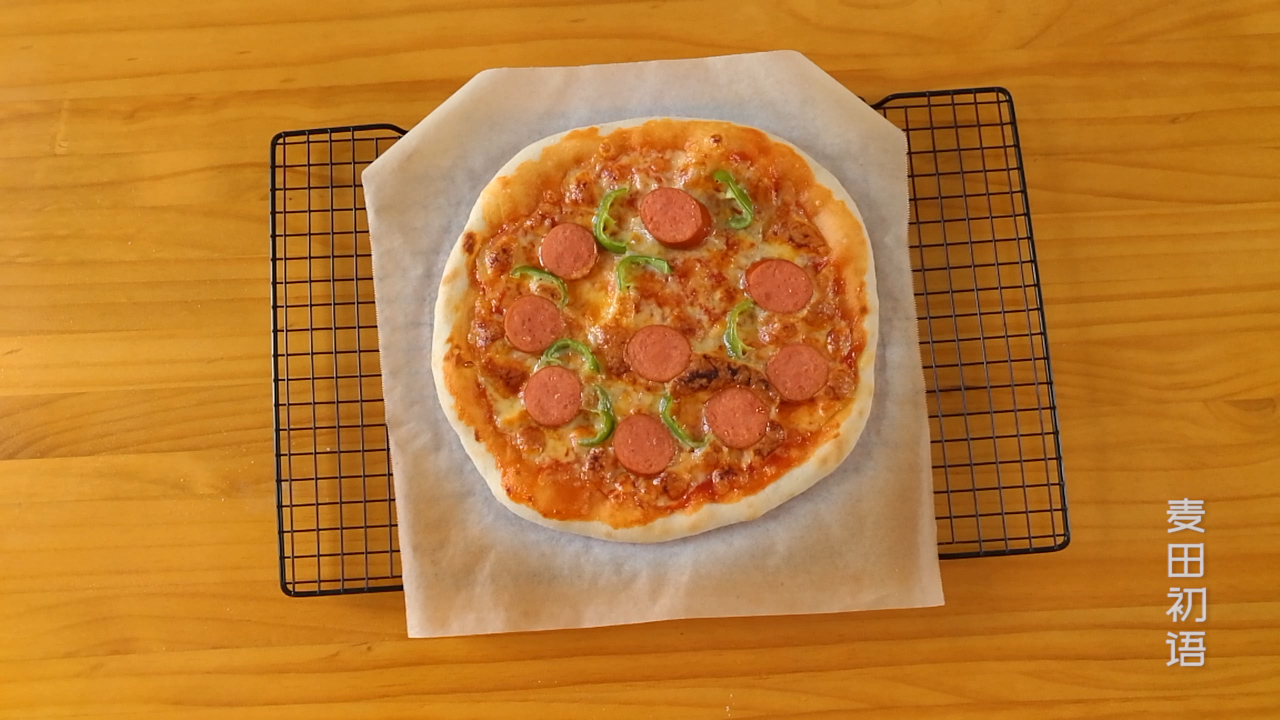 简单易学的披萨饼胚教程,意式超薄披萨饼胚家庭做法