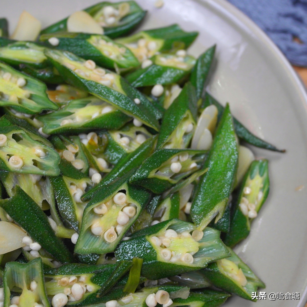 适合孩子吃的秋葵的家常做法,小孩想吃菜