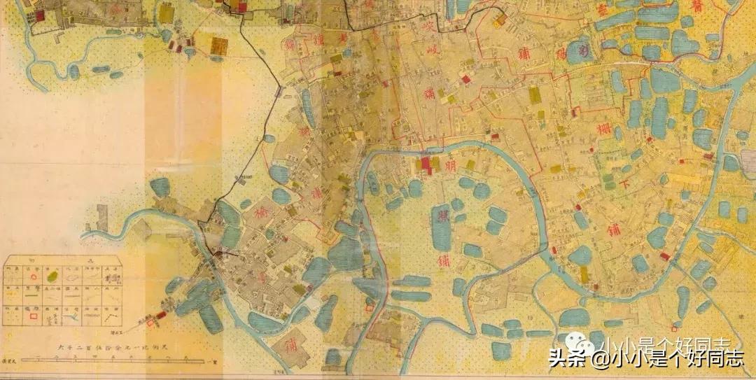 佛山南海之前的旧地图,旧佛山地图