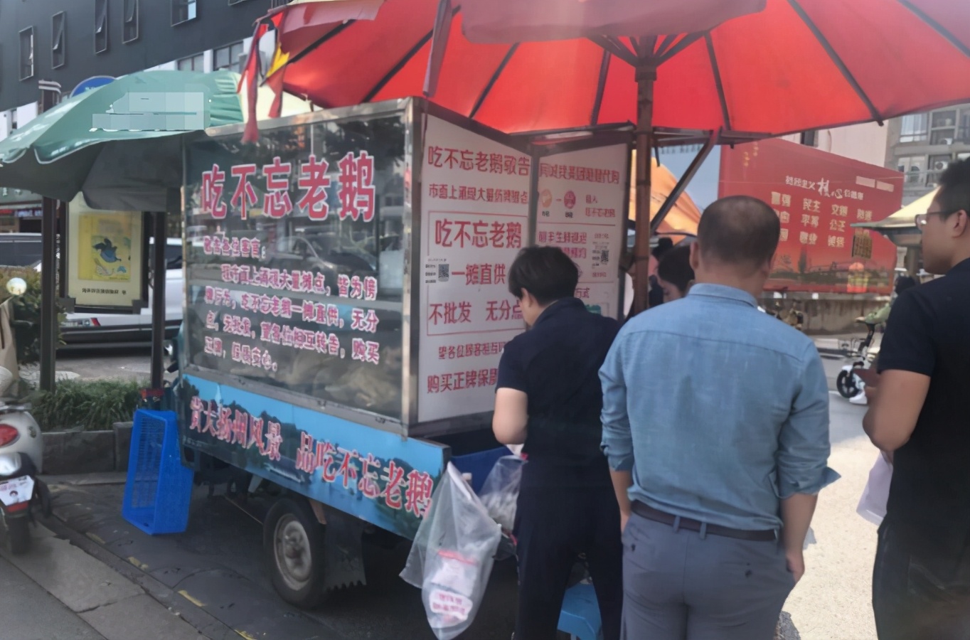 扬州老鹅摆摊需要什么,扬州老鹅摊位