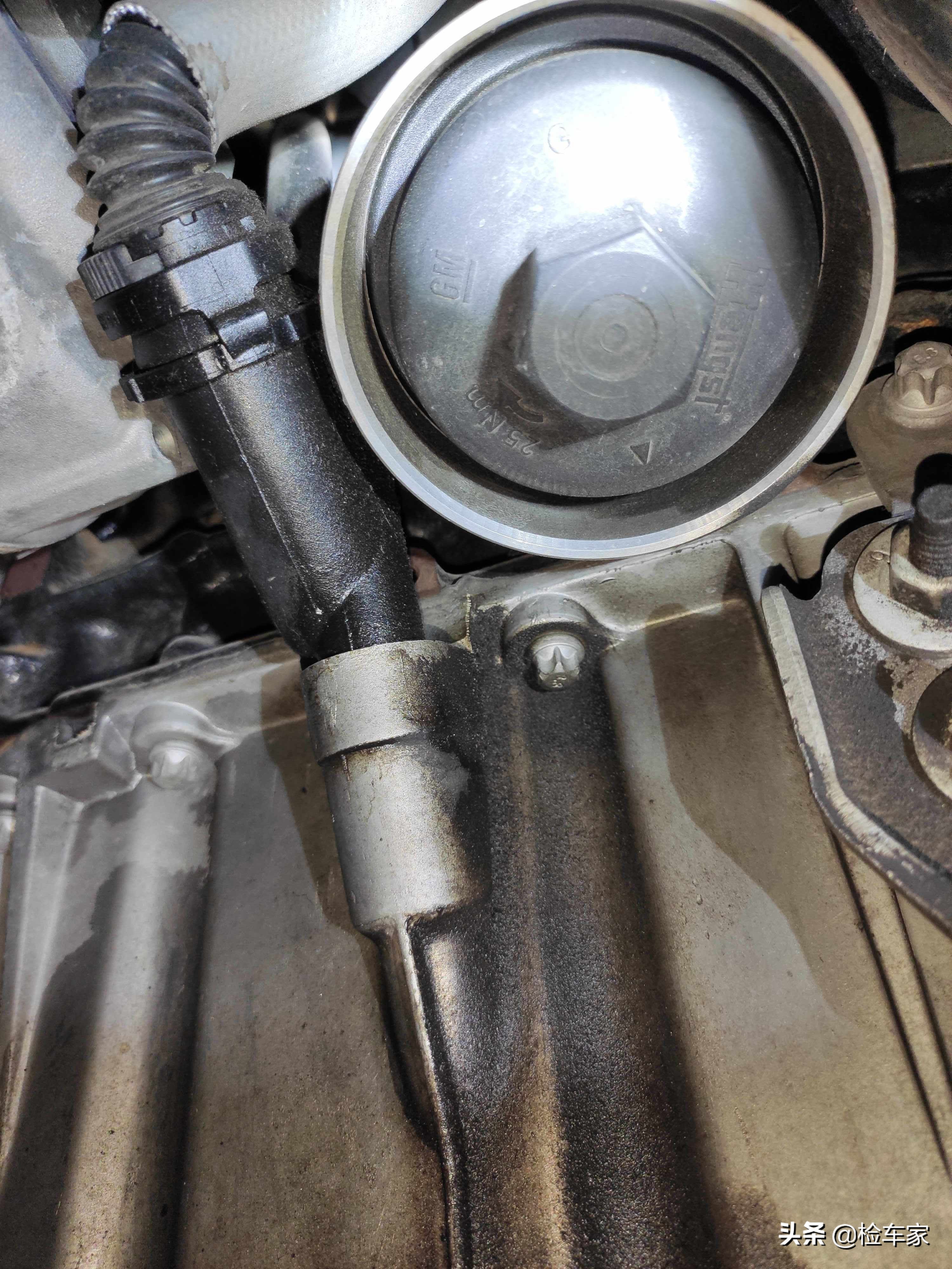 东北客户异地委托检测别克英朗，车尾焊接不敢买，客户：怕冻掉了