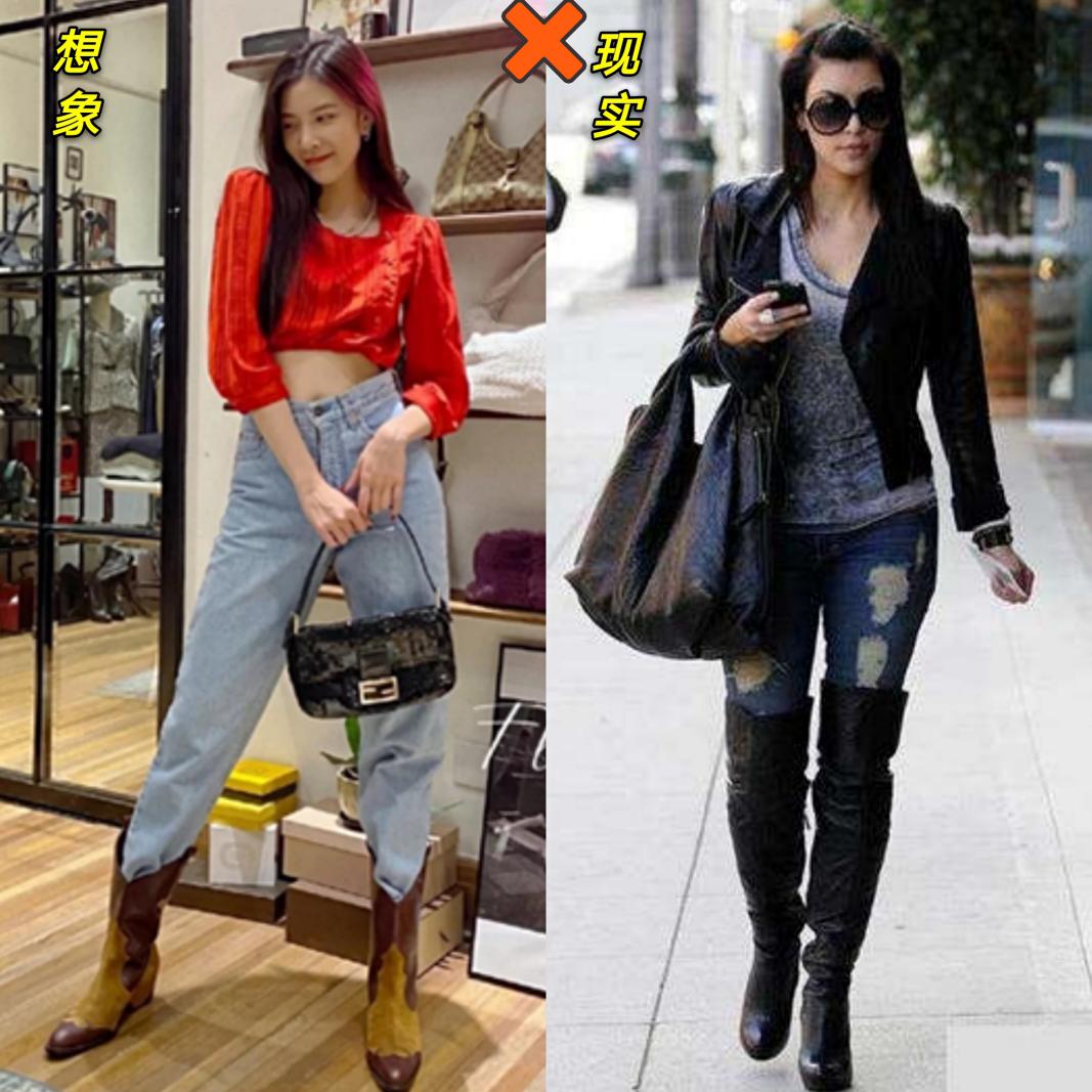 小腿粗怎么穿搭鞋裤子好看,大小腿粗怎么穿裤子好看