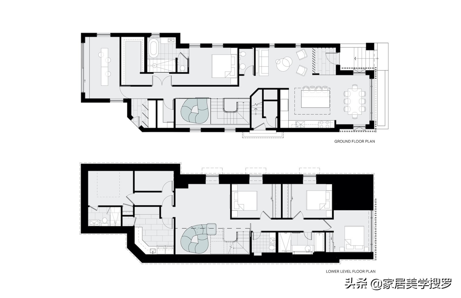复式公寓设计带滑梯,复式小公寓滑滑梯