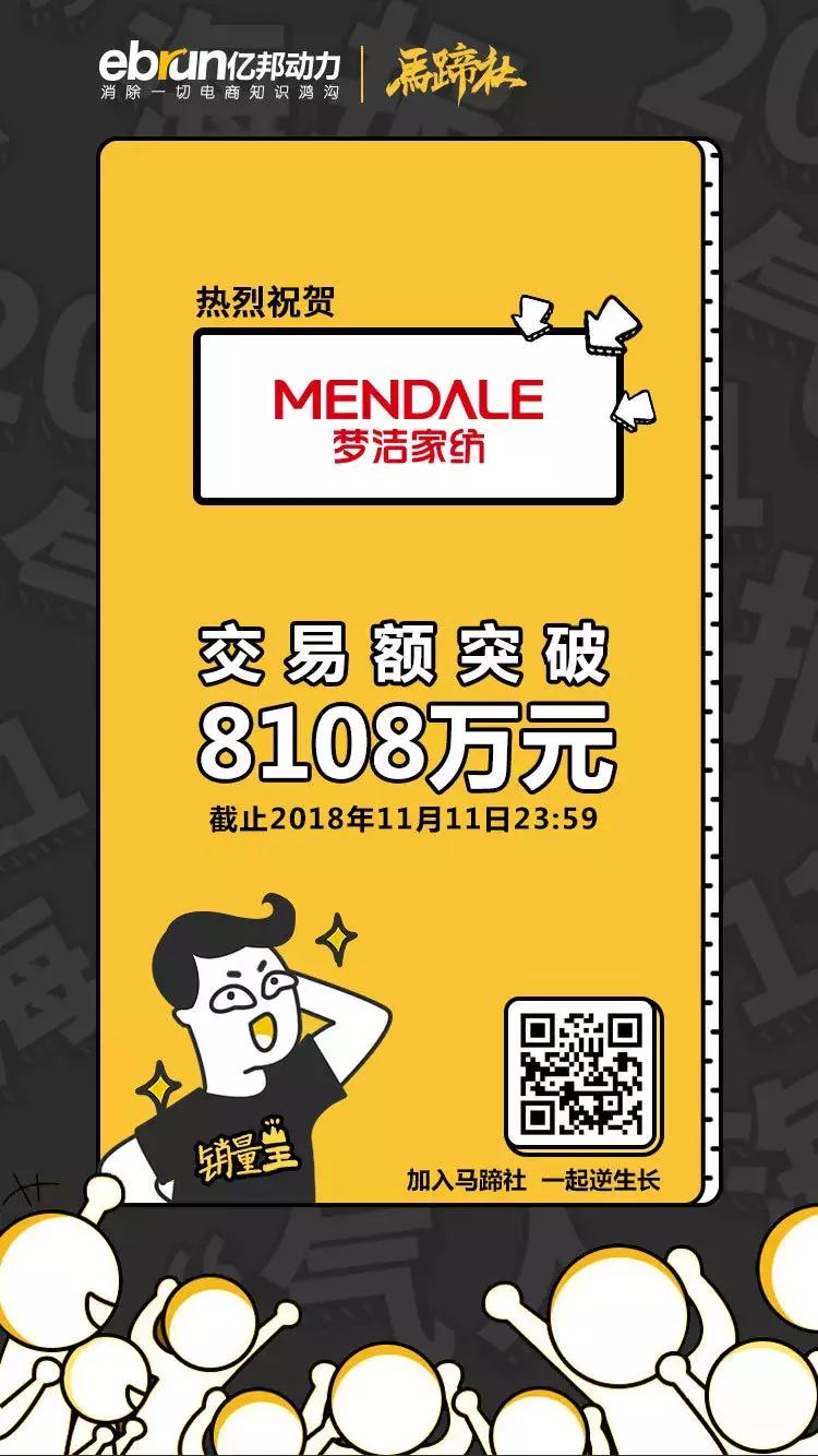 马蹄社双11逆生长战报｜180家品牌总交易额突破958亿元