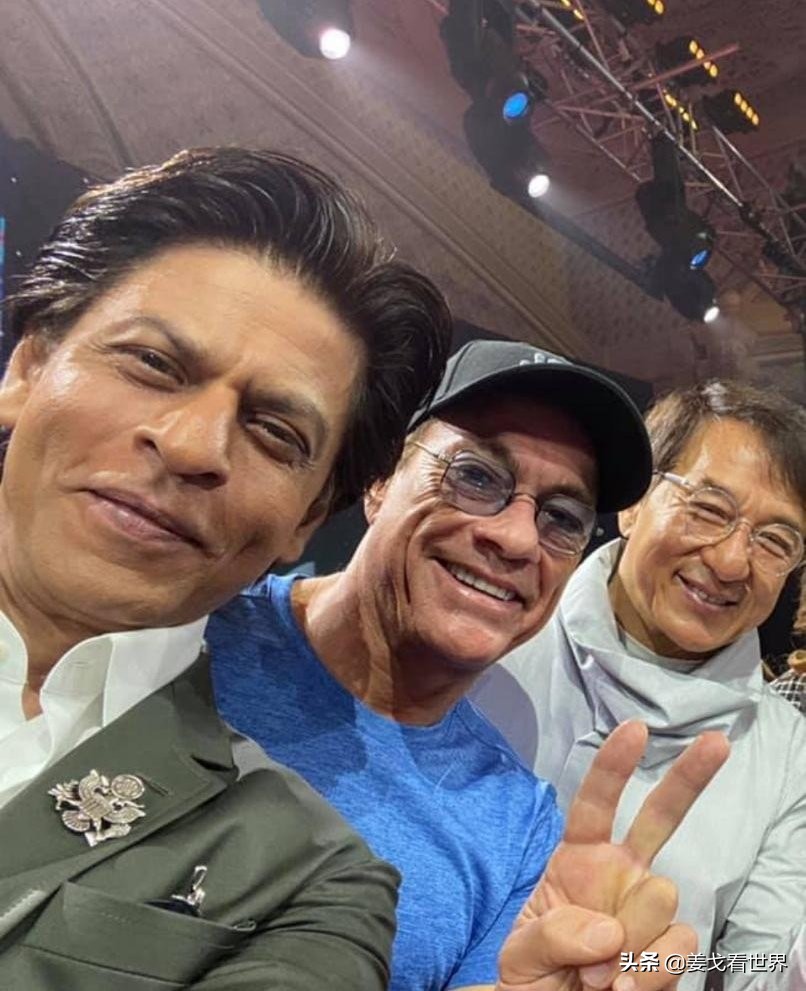 成龙尚格云顿史泰龙合照,成龙杰森斯坦森