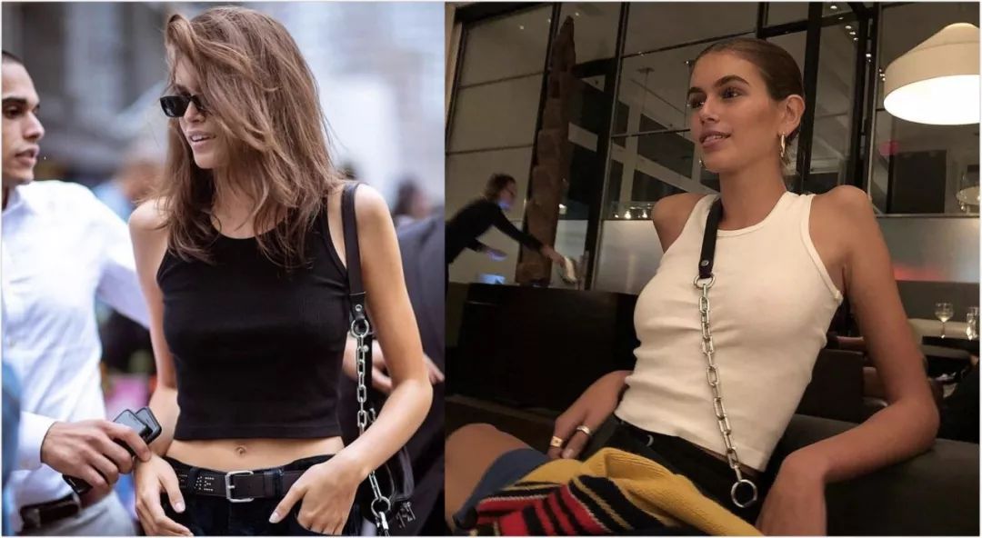 欧阳娜娜沉迷校服,欧阳娜娜优衣库水桶包