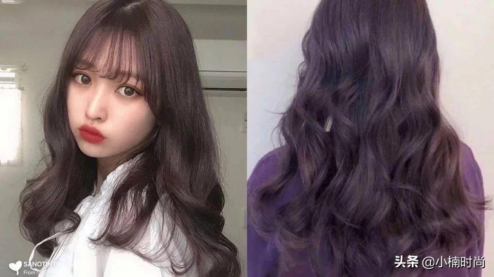 黄白皮肤适合染什么发色素颜,适合秋冬黄白皮肤的发色