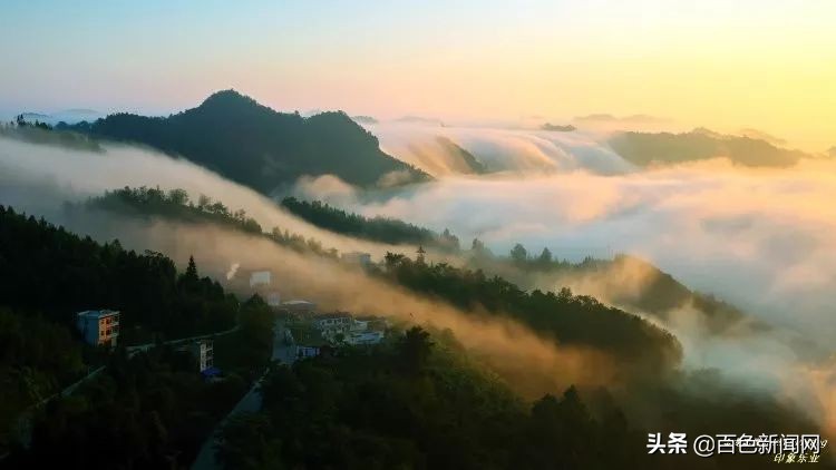 百色秋景,关于百色的秋天