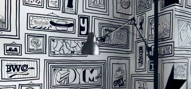 你家的墙贴,墙绘自己的家