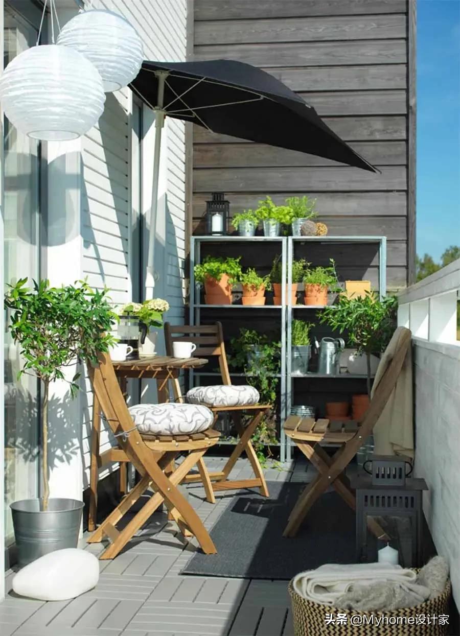 超好看的阳台装修,8米长超长阳台怎么装修好看