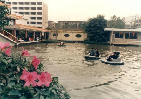 70年代番禺水乡老照片,番禺宾馆老照片