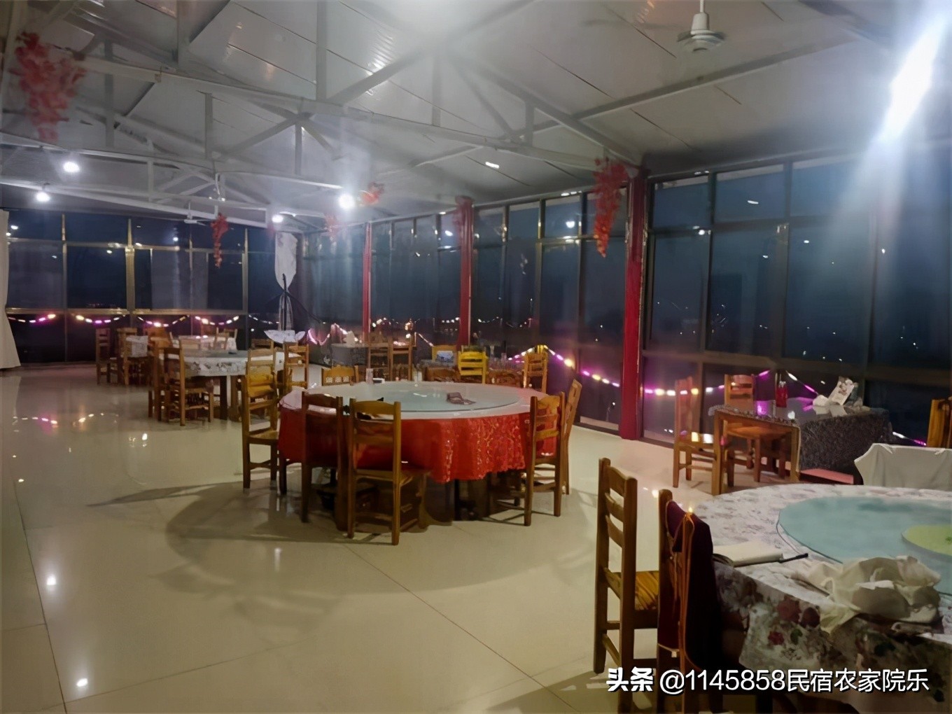 蓟县盘山青岚山庄农家院,享受蓟县农家院的风景