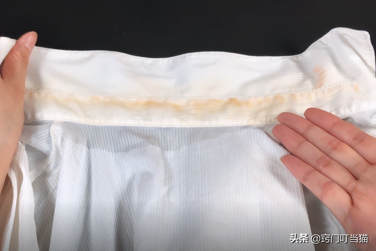 有什么办法可以洗掉衣领黄渍,衣领去黄渍小妙招