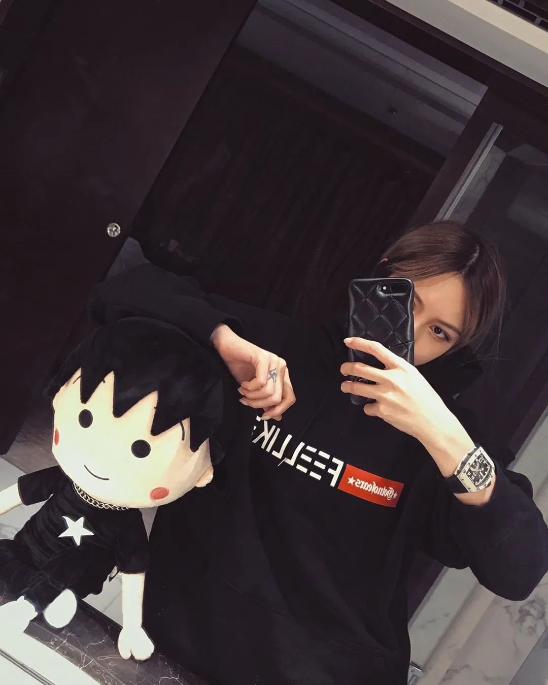 周扬青天竺少女,周扬青gucci毛衣