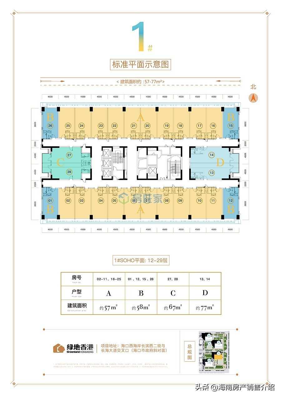 绿地新海岸,海口绿地新海岸智慧公寓