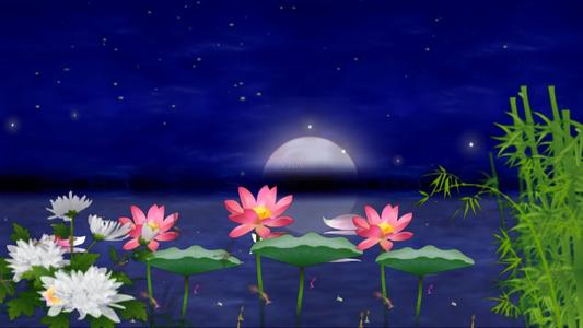 描写月色美景的千古绝句,描述月色很美迷人的诗