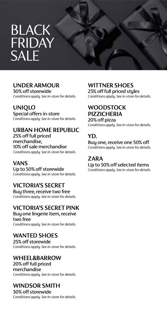 黑五打折都有什么,黑五最新优惠活动