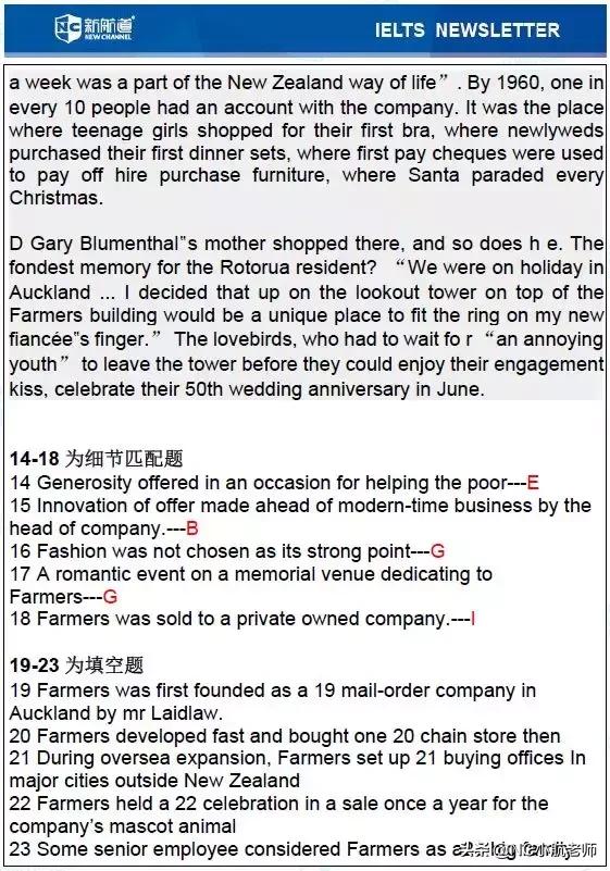 雅思考试原题,8月11日雅思考试回顾