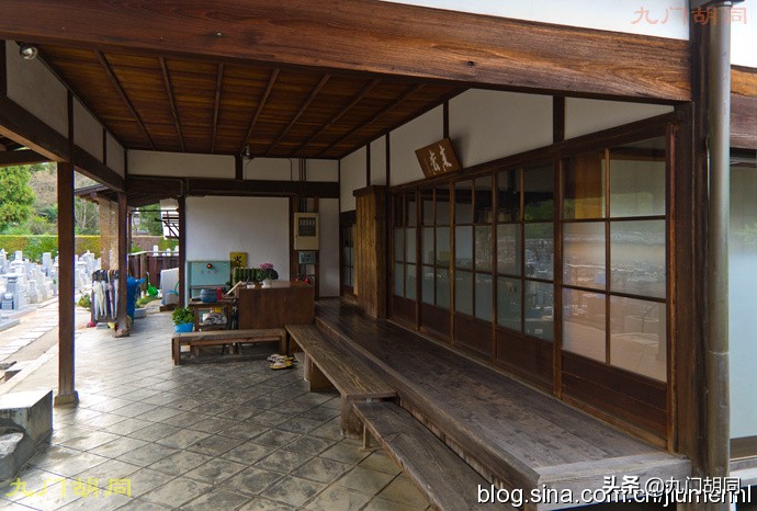 京都大德寺的庭院,织田信长墓地图片大全