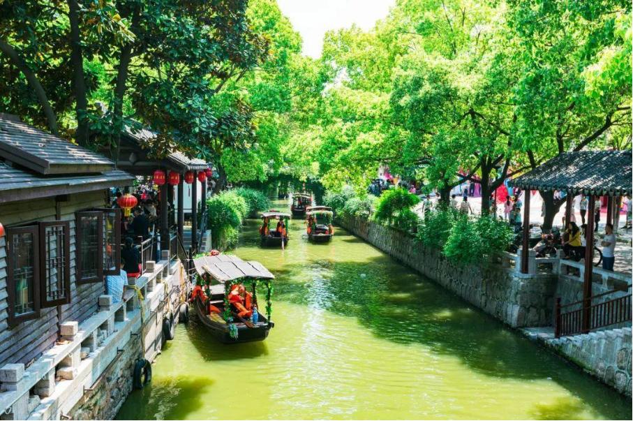 苏州甪直古镇视频,苏州甪直古镇