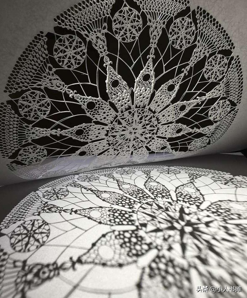 日本剪纸大神,龙猫剪纸手工制作