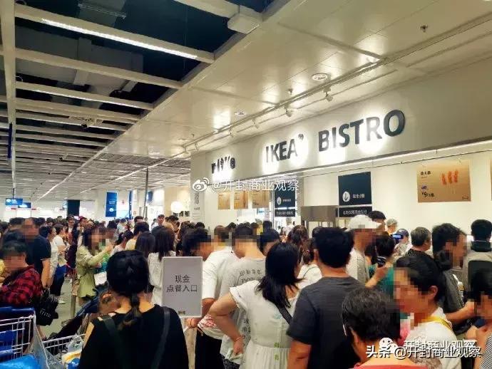 开业一周的万达依然火爆,河南宜家