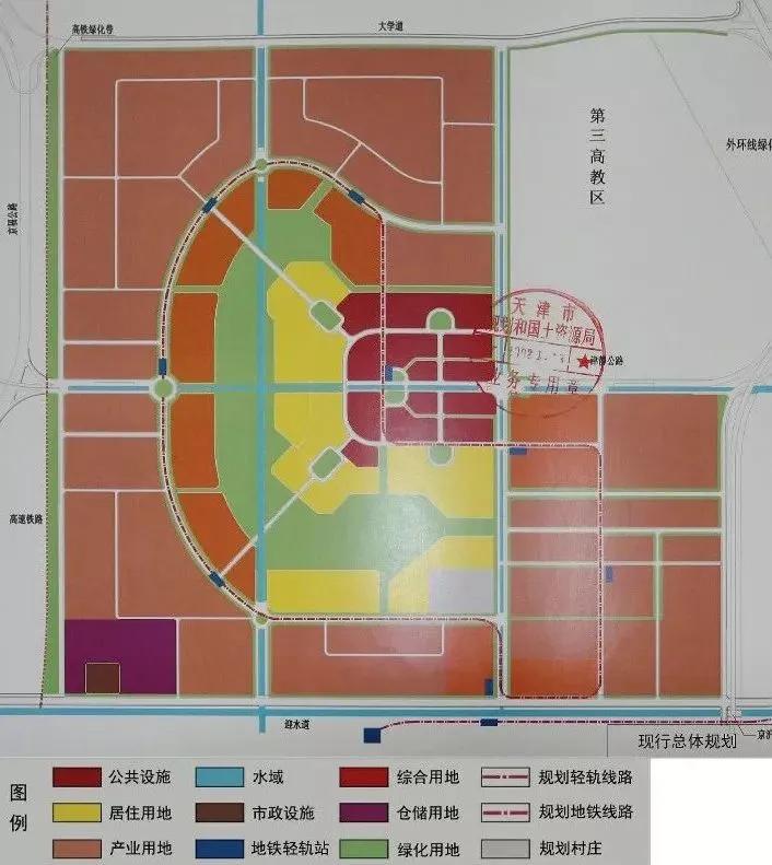 华苑板块,华苑板块未来发展