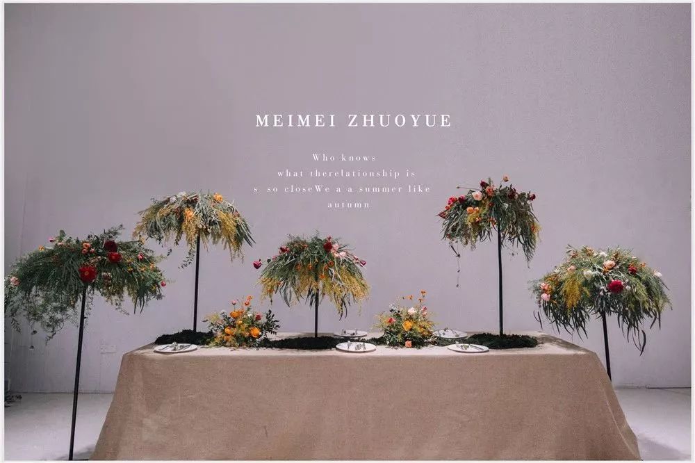 婚礼花艺设计风格,花园风婚礼花艺搭配