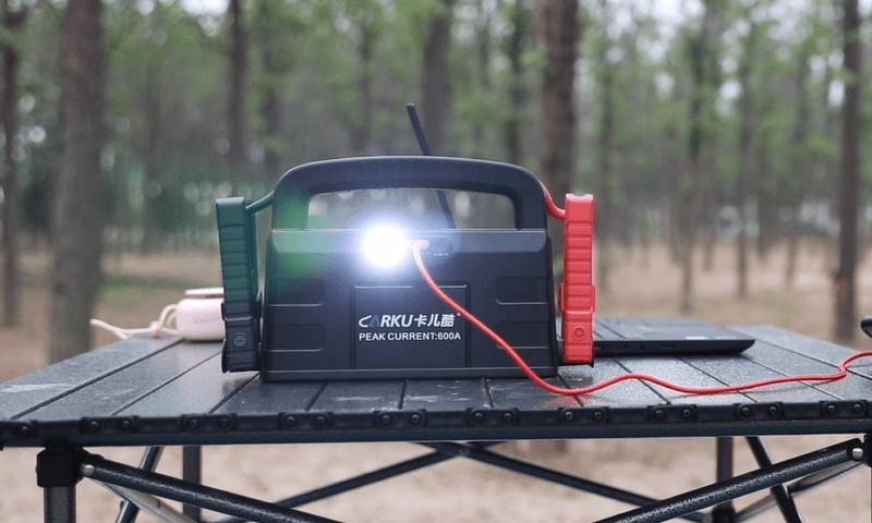 卡儿酷应急电源操作流程,多功能汽车应急启动电源