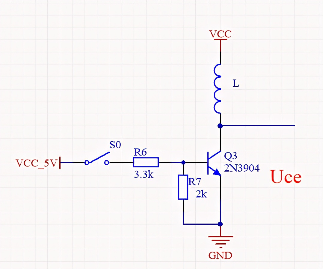 简单的三极管轻触开关电路,三极管开关电路100例