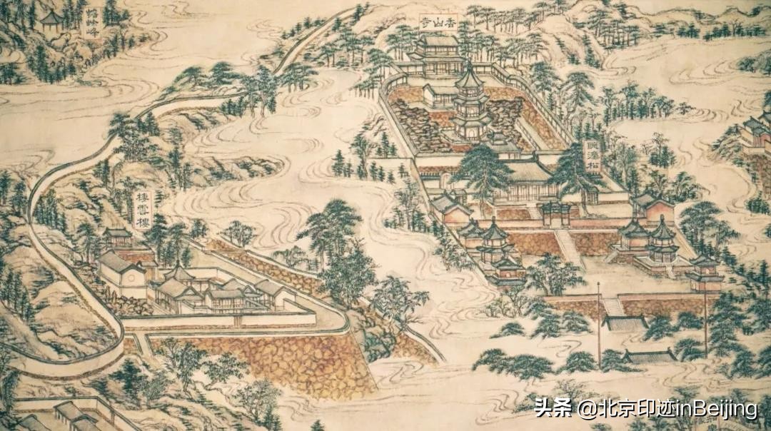 香山静宜园图片大全,香山静宜园二十八景