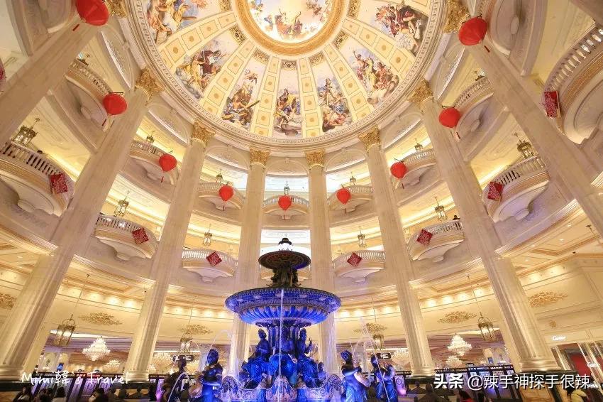 澳门巴黎人酒店和四季酒店,澳门巴黎人酒店夜景