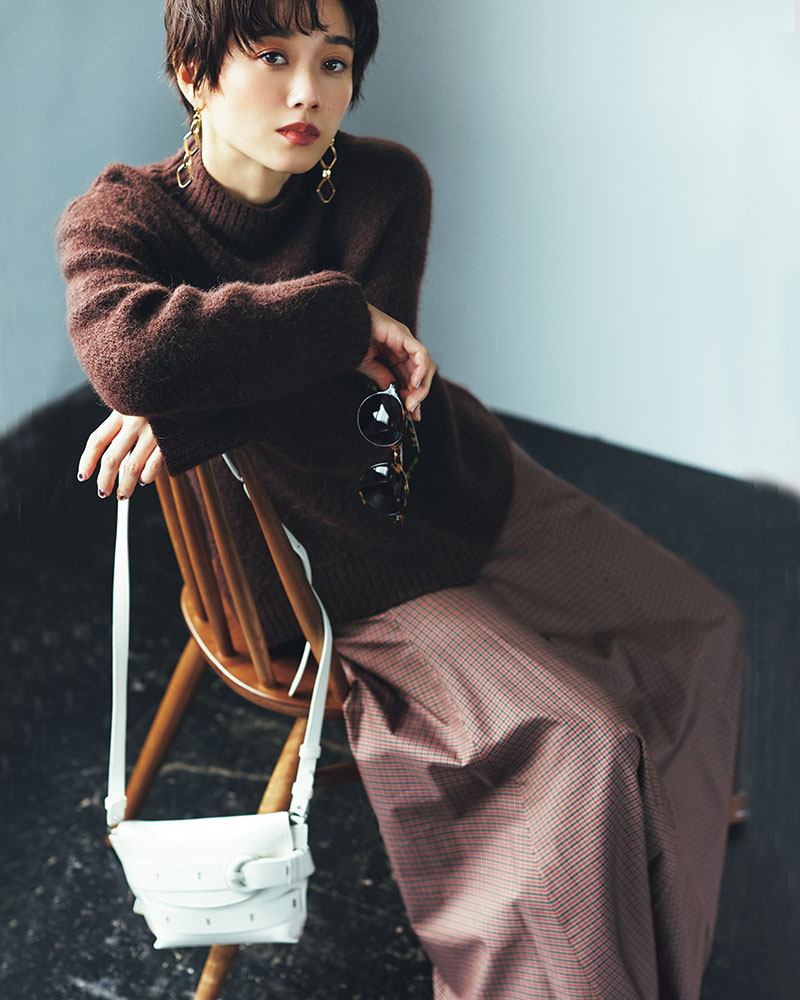 这些毛衣单穿打底都好看,长款打底毛衣怎么穿搭最好看