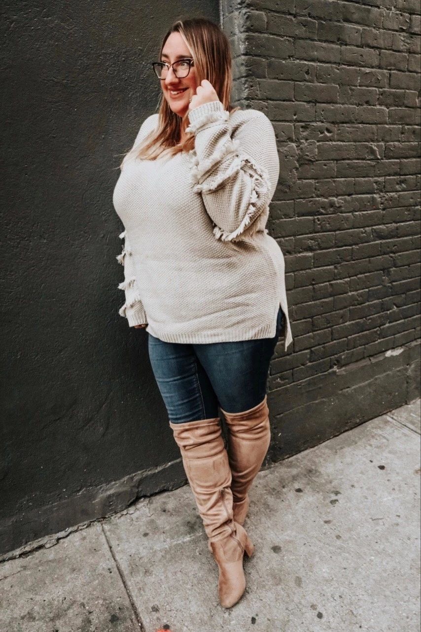 大码穿搭活力潮酷,肥胖大码穿搭整套