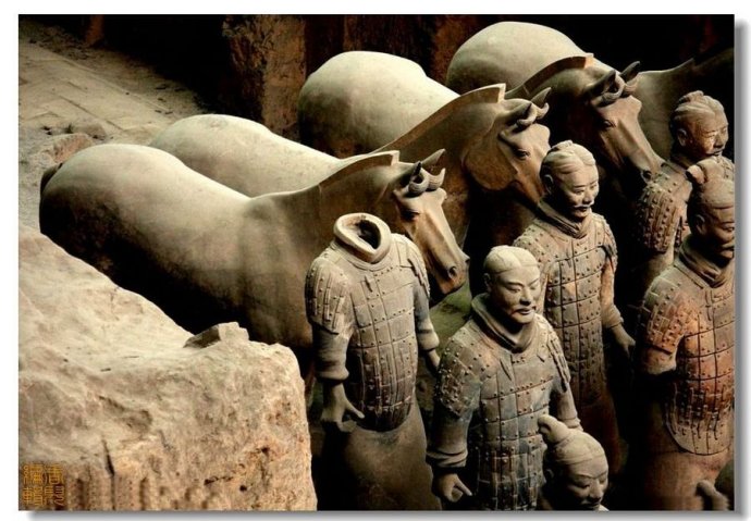 秦陵兵马俑震撼世界,震撼秦始皇陵兵马俑欣赏