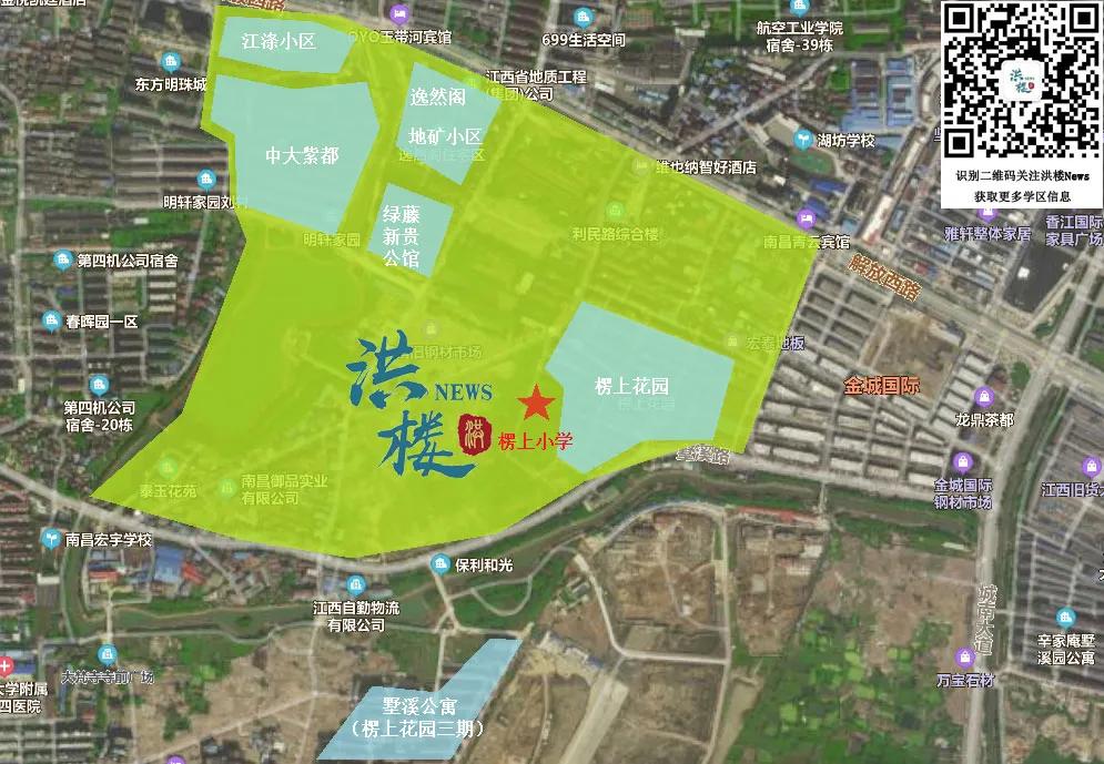 青云谱2023小学学区划分,青云谱师大附属博文学校学区划分
