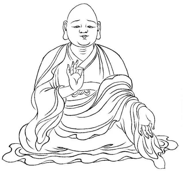 李公麟白描十八罗汉图,白描罗汉图全集