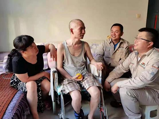 病魔无情人间有大爱,病魔无情亲属有爱