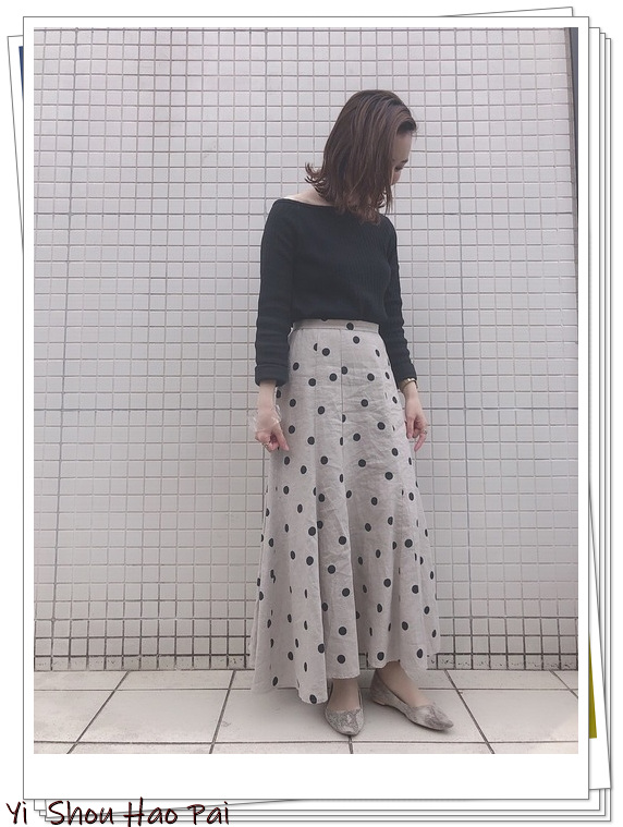 即将流行的法式波点裙,今年流行波点连衣裙吗