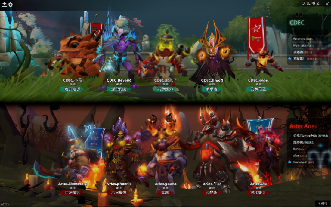 JBO杯S3战报：CDEC让一追二取得胜利