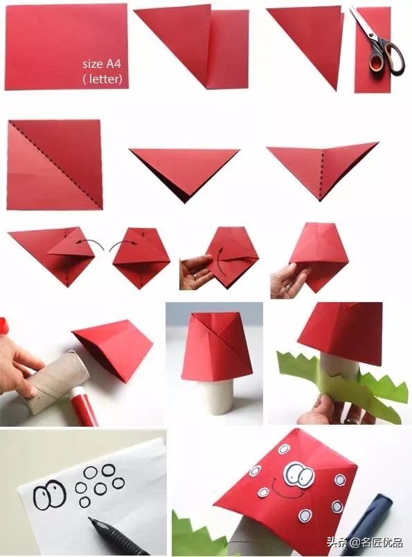 好玩的蘑菇手工,蘑菇手工制作小屋