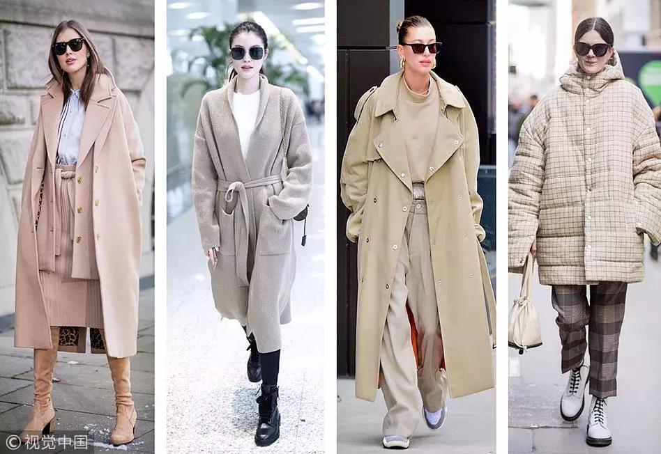 燕麦色大衣好看还是黑色大衣好看,燕麦色大衣配什么色高领打底好看
