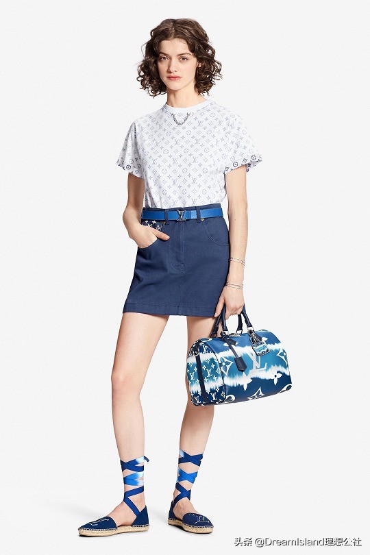 louisvuitton老花牛皮旅行包,louisvuitton秋冬2023高级成衣