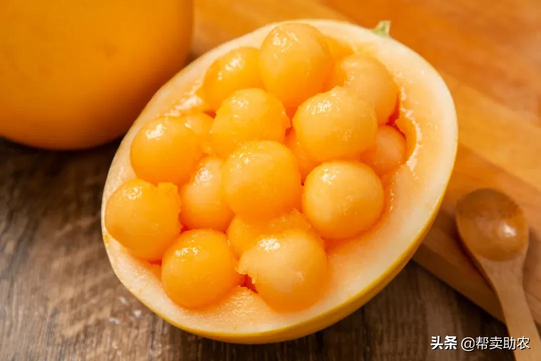 又香又甜又脆的蜜瓜,甜而不腻的蜜瓜好吃到停不下来