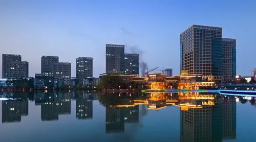 航拍光谷中心全景,光谷软件园航拍