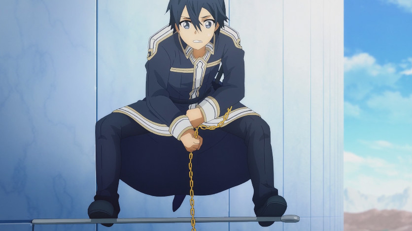 刀剑神域第17话：桐人爱丽丝借着夕阳撒狗粮，优吉欧遭遇骑士长！