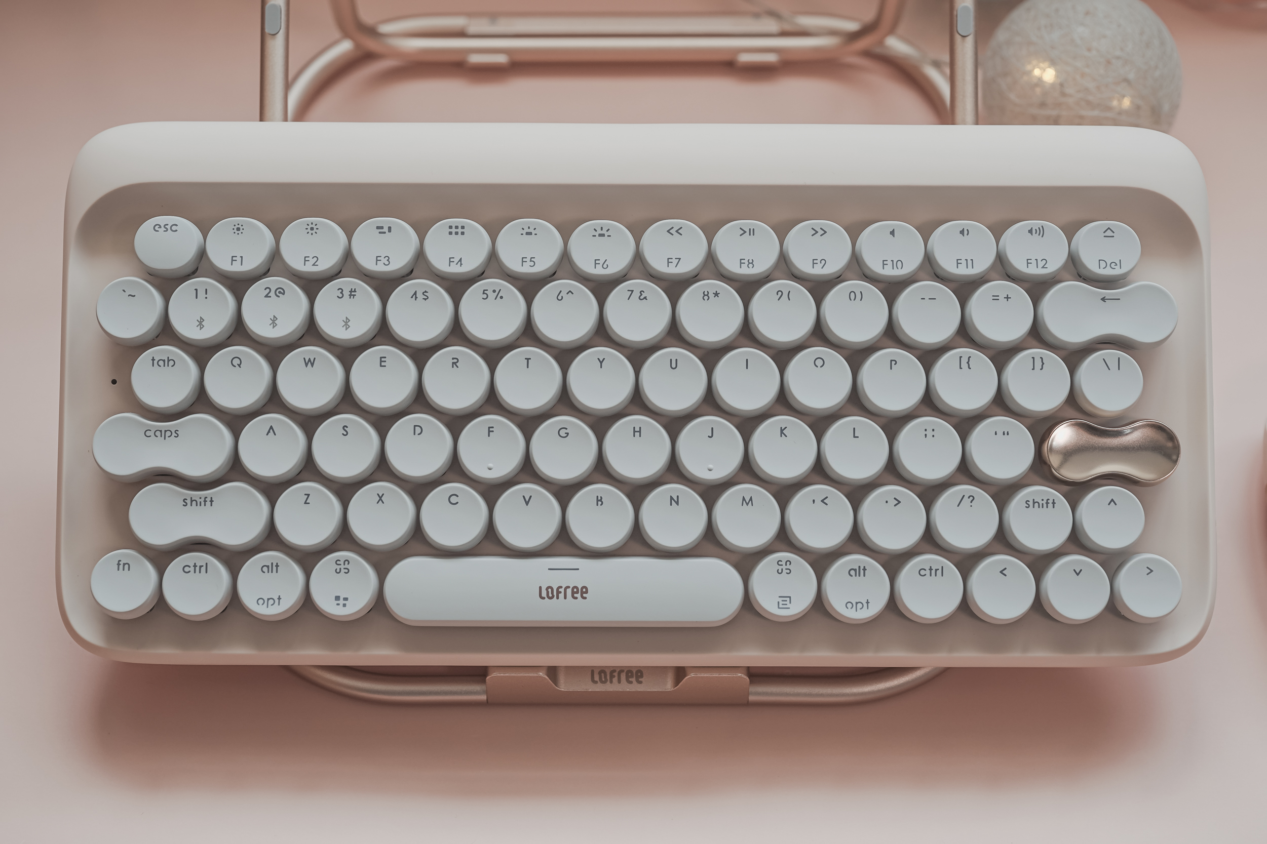 lofree洛斐桌面键鼠套装体验,洛斐键鼠套装值得买吗