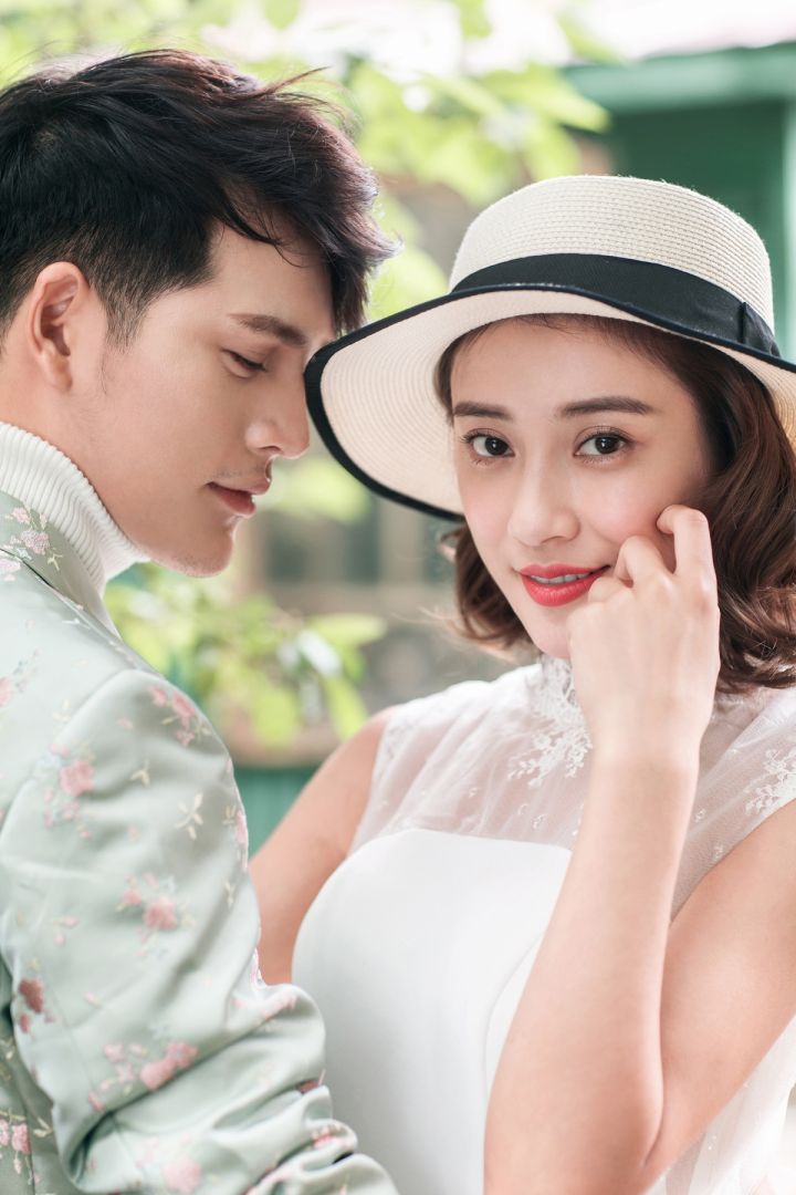 拍婚纱照脸大怎么办,拍婚纱照的女生妆容