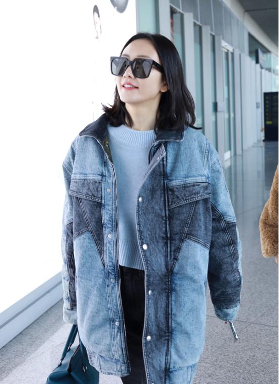 能把拧紧裤穿出缝隙感的，只有王鸥的能做到了，给这腿跪了