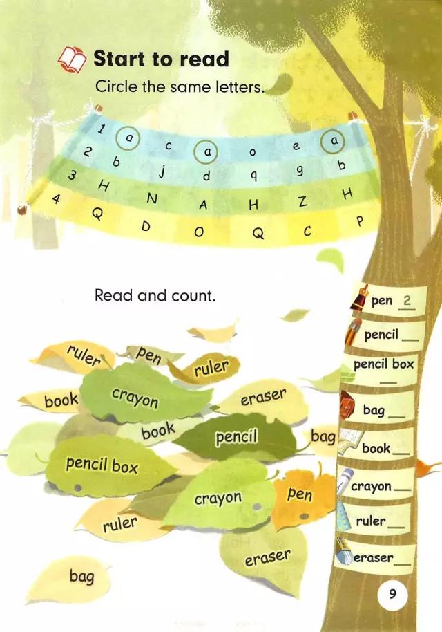 pep三年级英语上册单词默写表打印,pep三年级英语上册recycle1